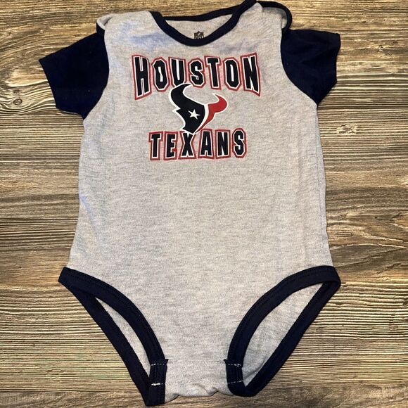 Houston Texans one piece Size 18 Months. Button bottom. NWOT. O - Picture 1 of 5